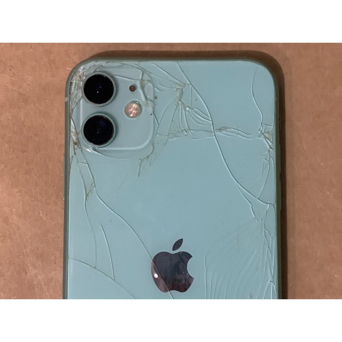 Apple iPhone 11 64GB Teal (AT&T ONLY) - (CRACKED BACK! REPLACED SCREEN!)