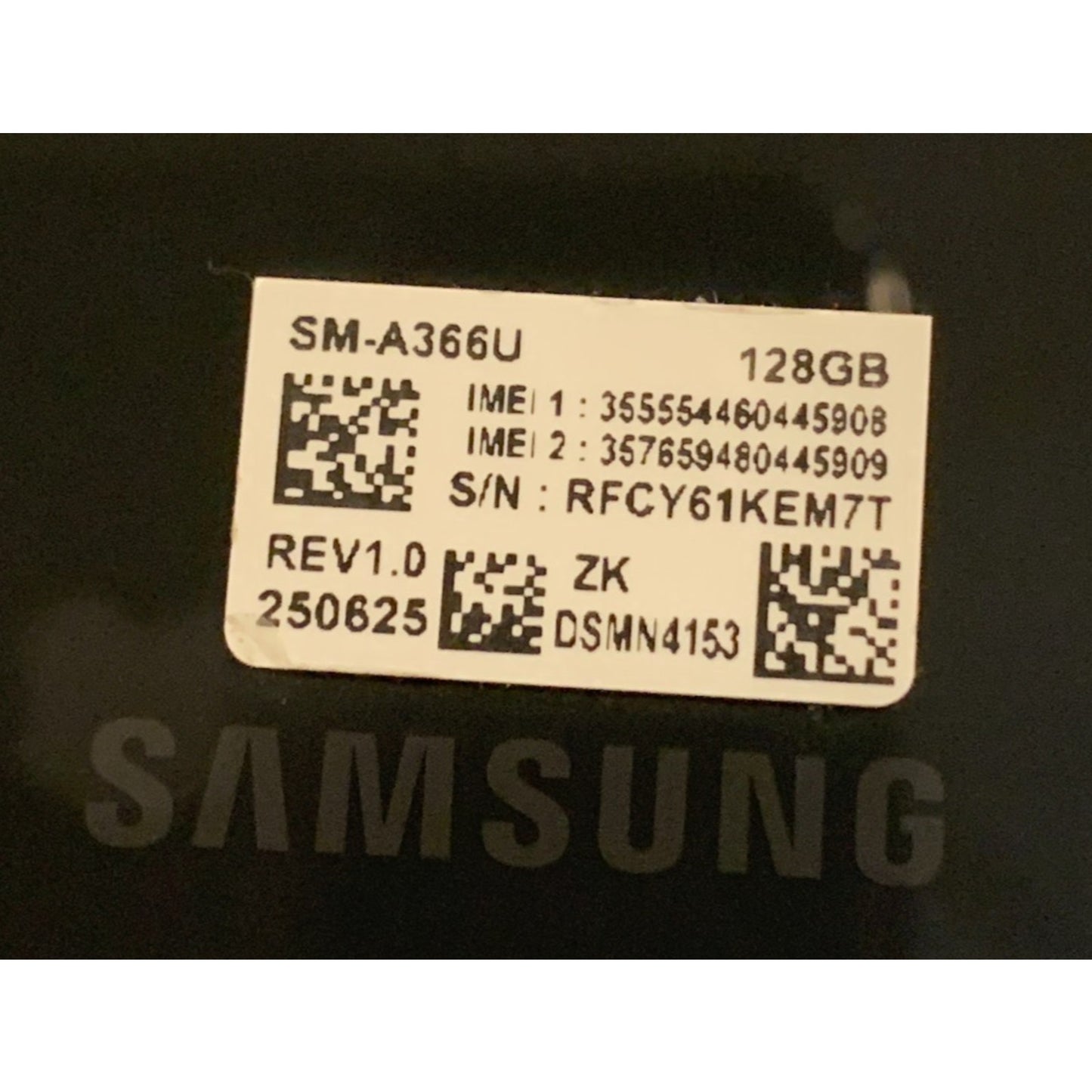 Samsung Galaxy A36 128gb Black - Cricket Wireless 5G