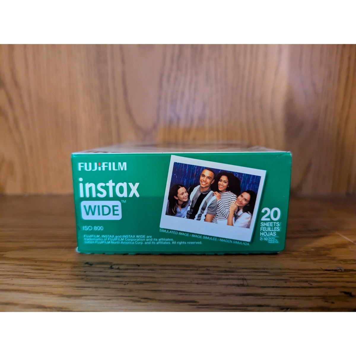 FujiFilm Instax Wide Square Film 20 Sheets