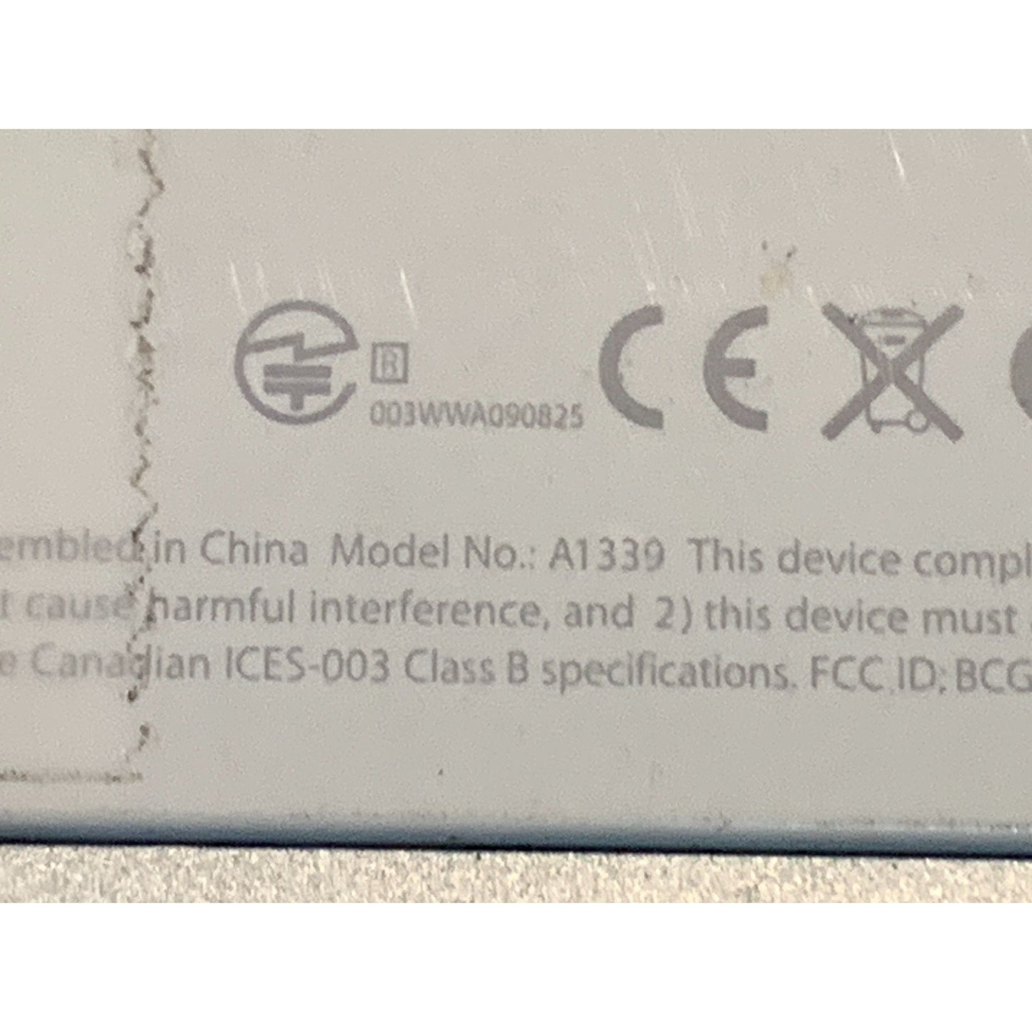 Apple Magic Trackpad Silver A1339