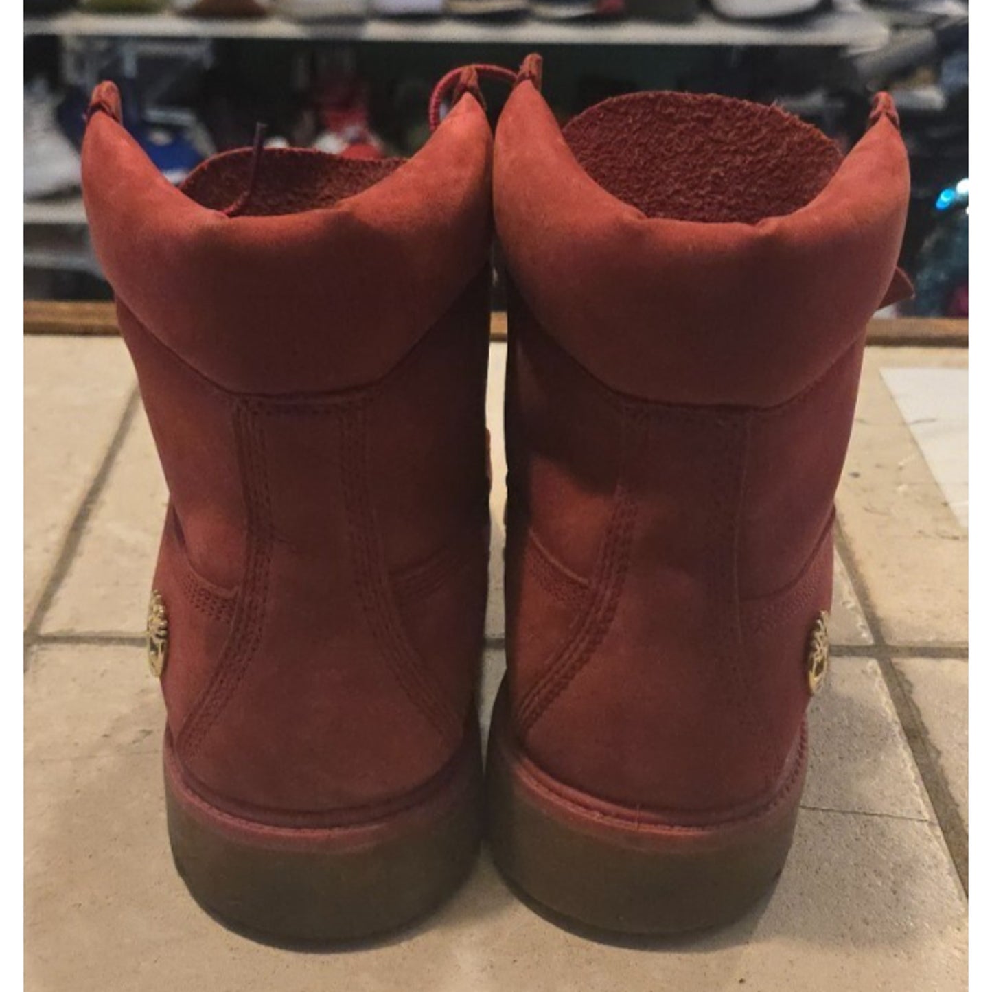 Timberland A1JLT A1740 Limited Edition Red 6" Waterproof Boots / 12M /