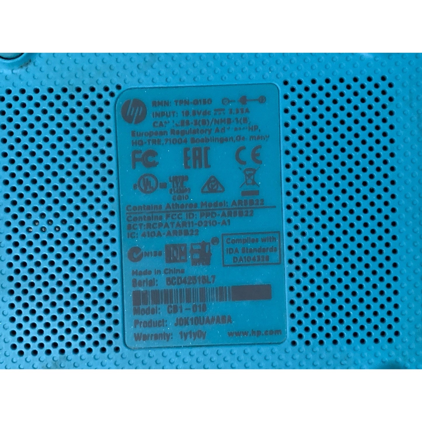 HP Chromebox Mini PC Celeron 2955U @1.4GHz 4GB RAM 16GB SSD