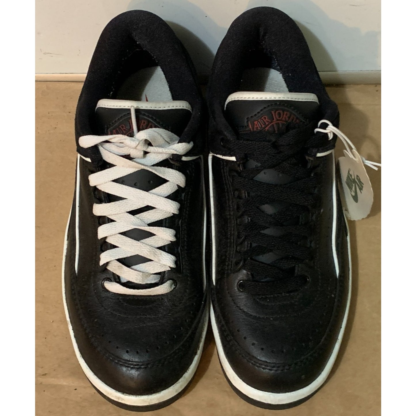 Nike Air Jordan 2 Retro Low Black And Gold Basketball Shoes - Women’s Size 9