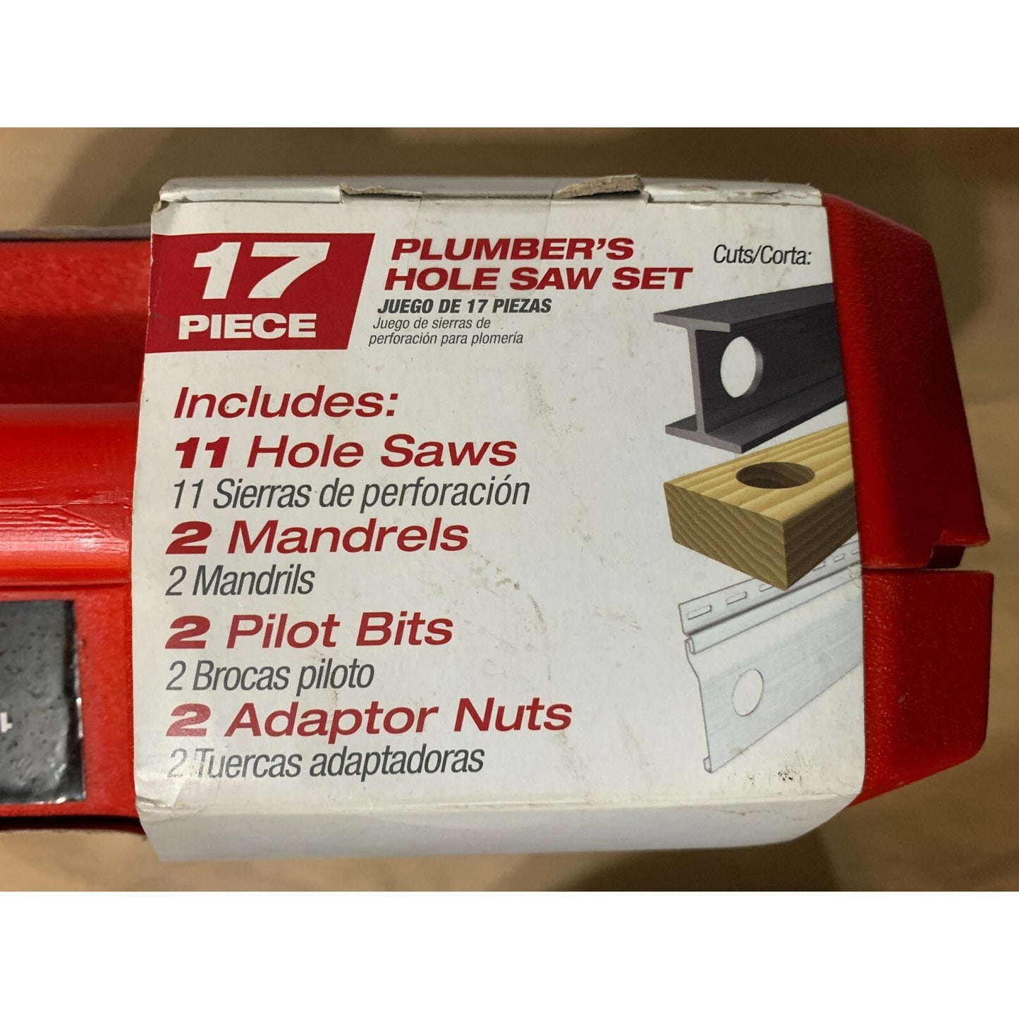 Freud DHS17SPL 17-Piece Plumber's Bi-Metal Hole Saw Set