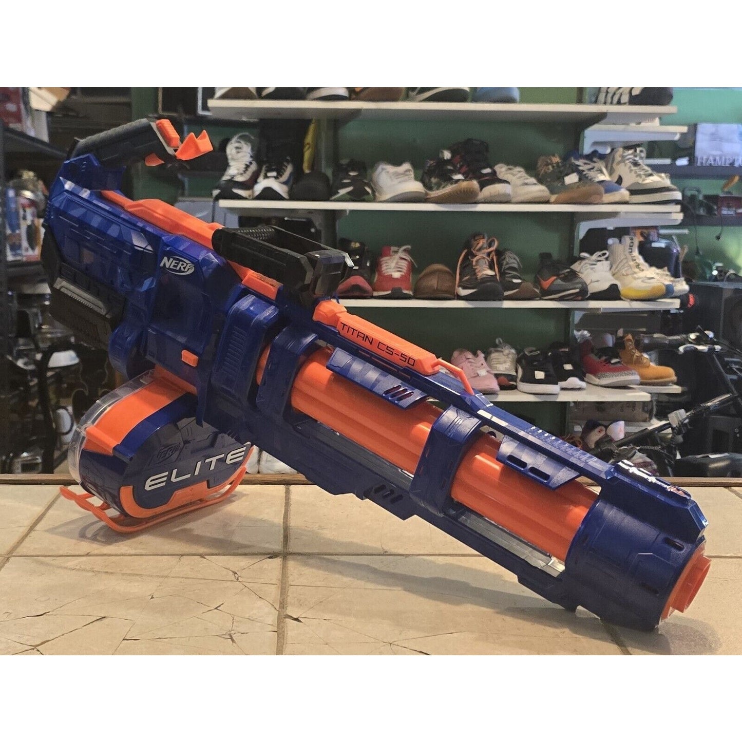 Nerf E2865 Elite Titan CS-50 50-Dart Toy Blaster