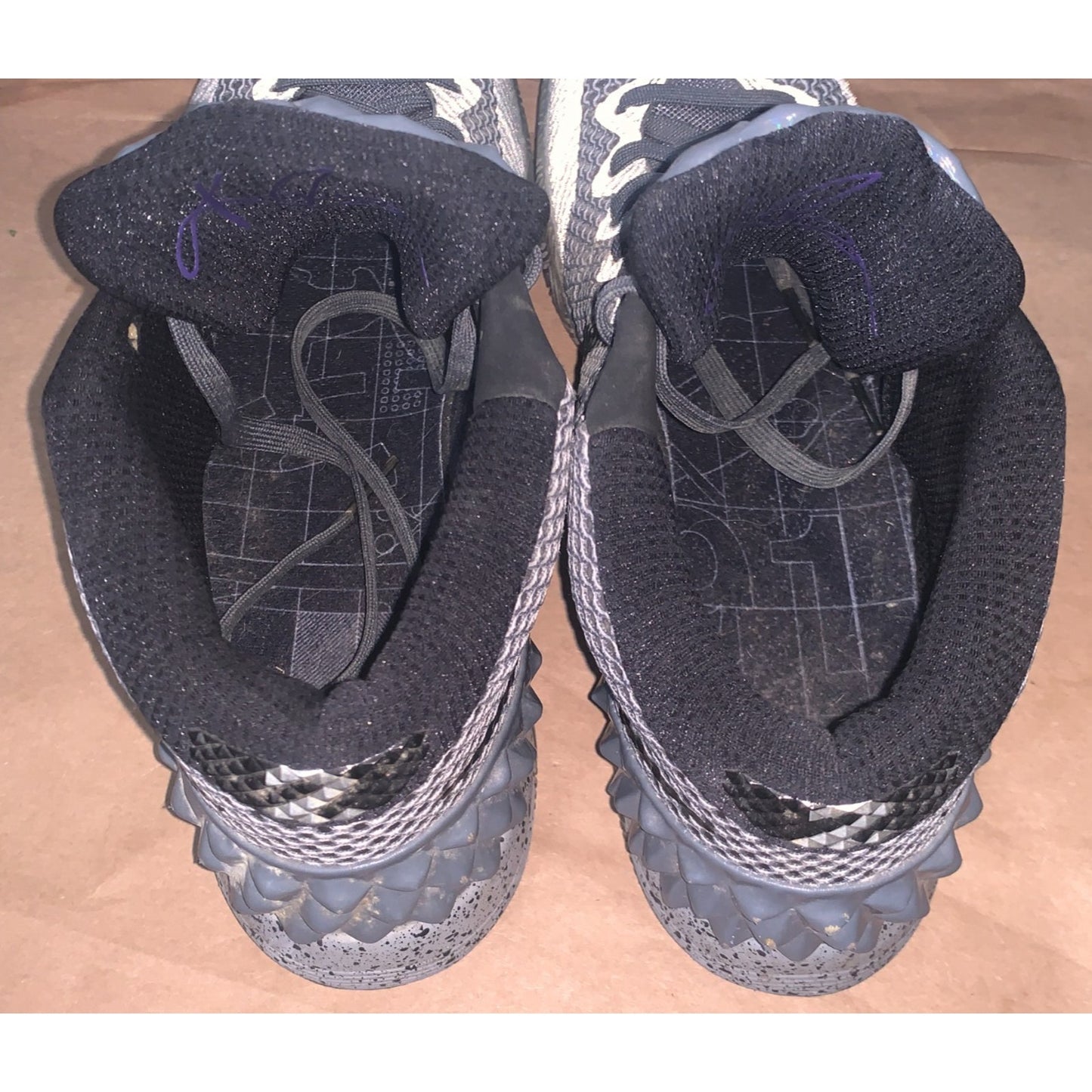 Nike Kyrie 1 All Star Dark Grey Pure Platinum 742547-090 Mens Size 11.5