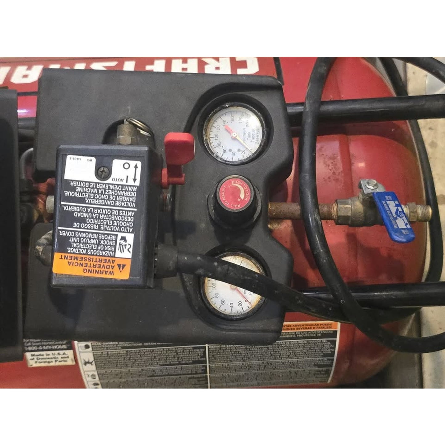 Craftsman 2 HP 33 Gal 150 PSI Compressor / 919.167342 /