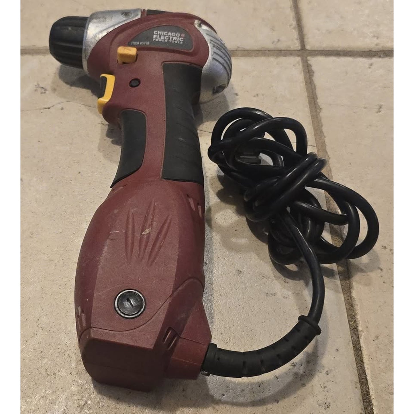 Chicago Tools 3/8" Keyless Close Quarter Drill / 63119 /