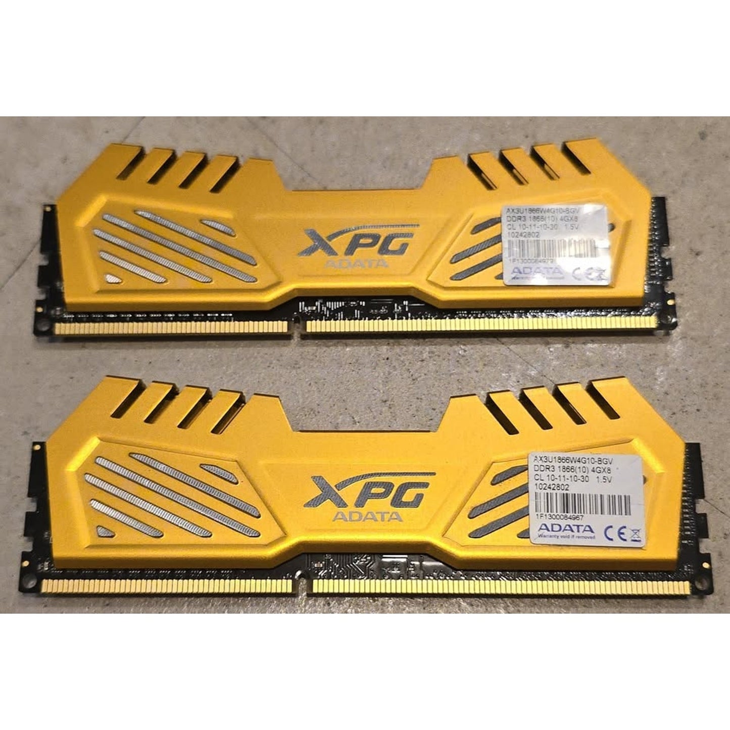 XPG DDR3 1866Mhz 8GB(4x2) Ram Set