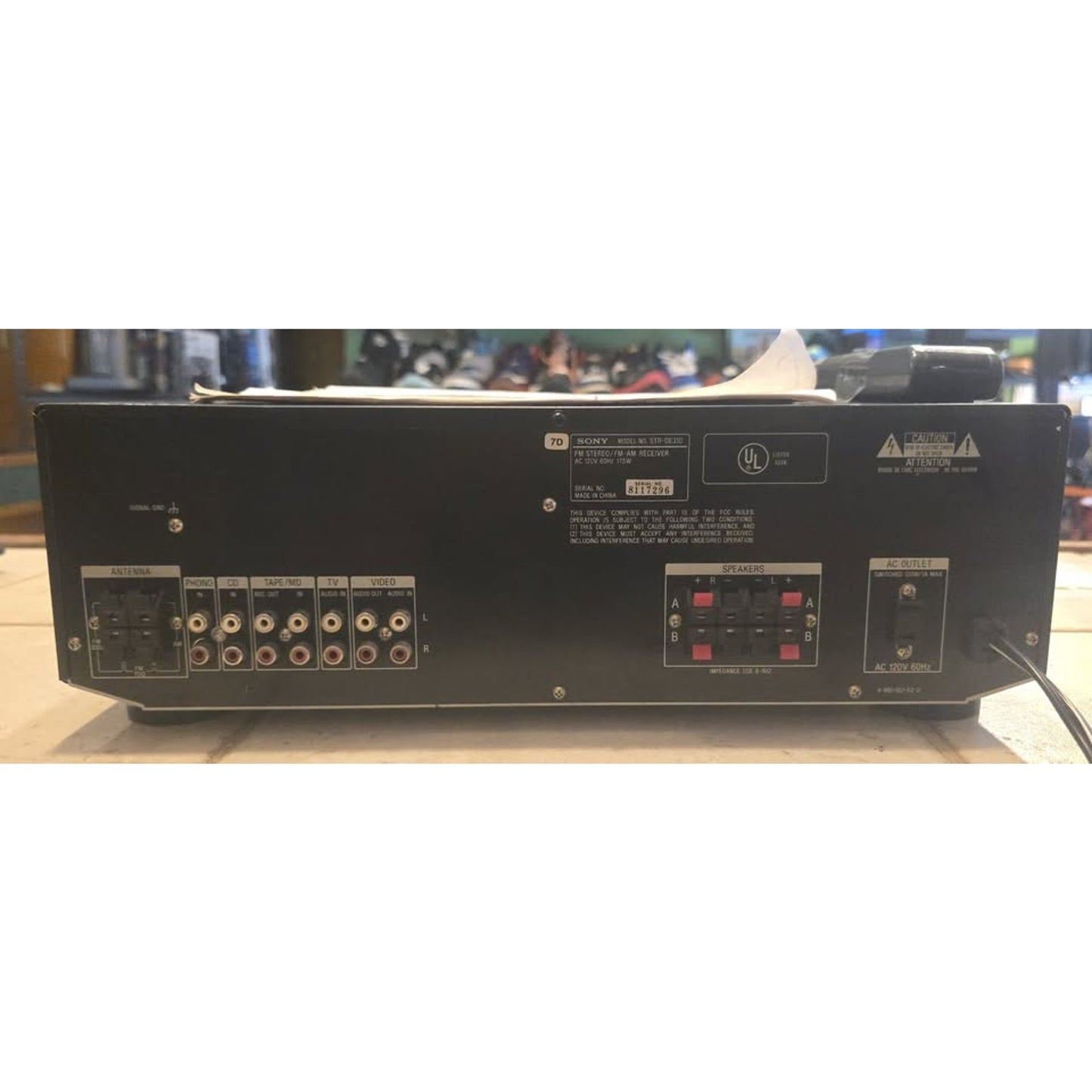 Sony Compact AM/FM Stereo Receiver / STR-DE310 /