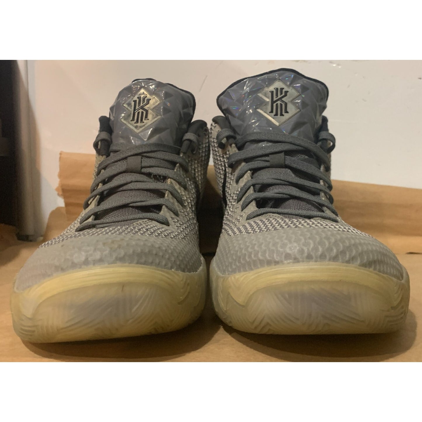 Nike Kyrie 1 All Star Dark Grey Pure Platinum 742547-090 Mens Size 11.5