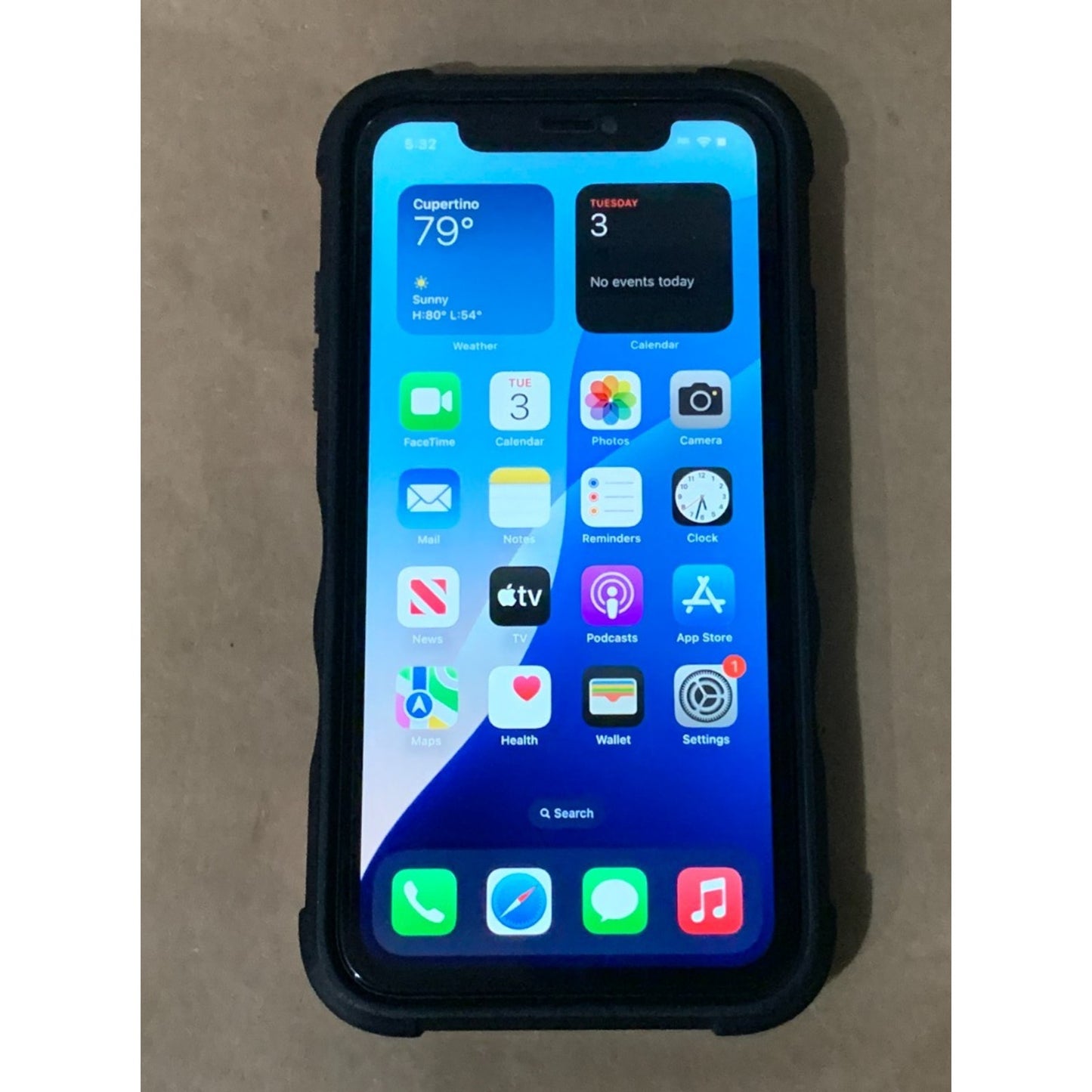 Apple iPhone 11 64GB Teal (AT&T ONLY) - (CRACKED BACK! REPLACED SCREEN!)