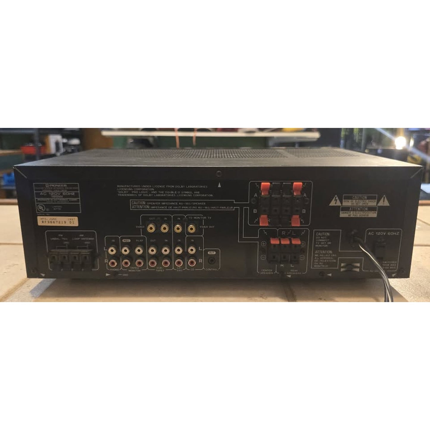 Pioneer Elite 9.2 Channel Network AV Receiver / VSX-305 /
