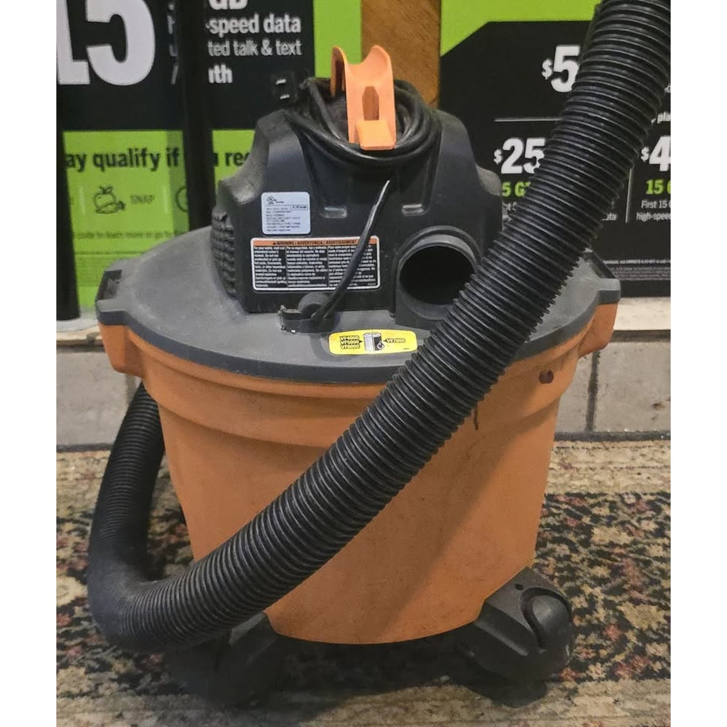 Ridgid Shop Vac