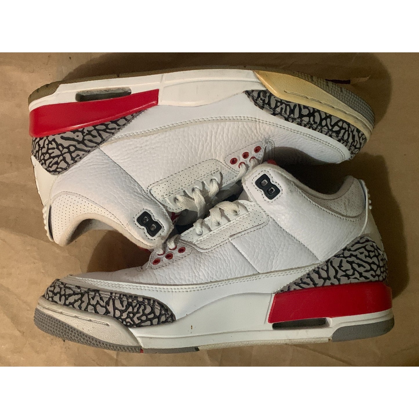 Size 8 - Air Jordan 3 'Hall of Fame' Men's Sneakers 136064-116