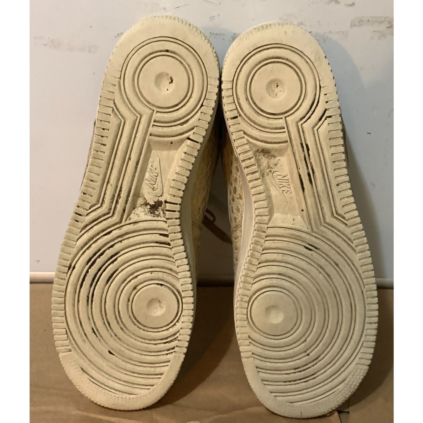 2016 Nike Air Force 1 Low 07 LV8 Rare Gold Snakeskin Men’s Size 12 718152-701