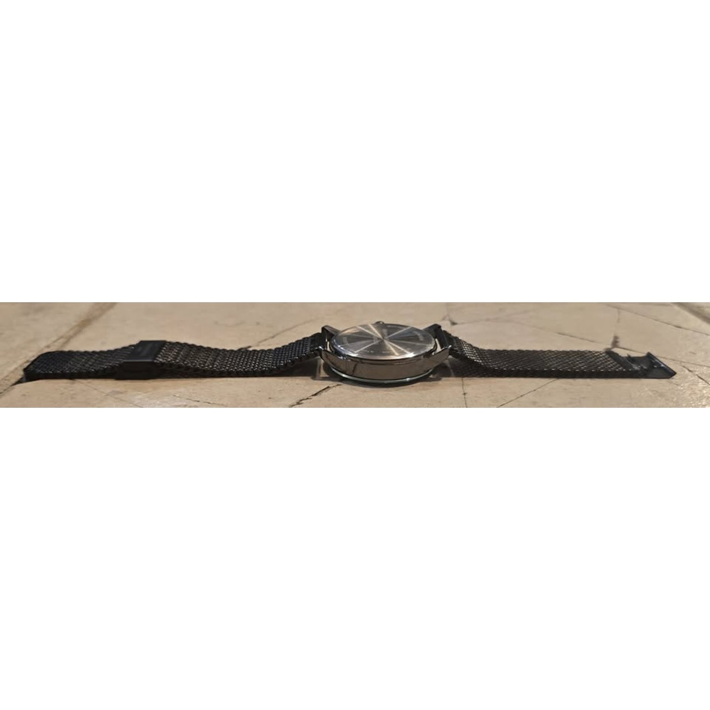 George Beene Gunmetal Diamone Accent Watch / GBA001GU /
