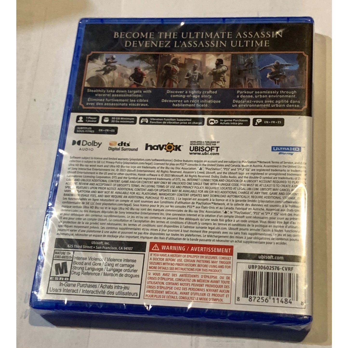 Assassin's Creed Mirage - PS5 - BRAND NEW SEALED