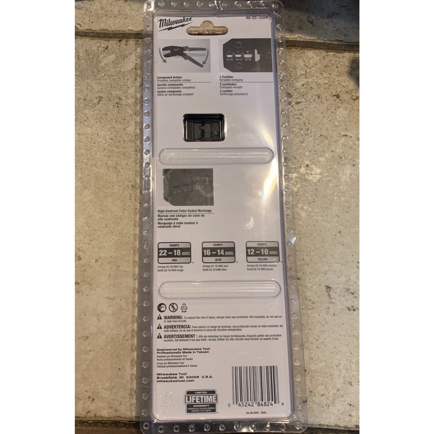 Milwaukee 48-22-8101 Twisted Pair 4 Pc Install Kit Non-Slip Grips NEW