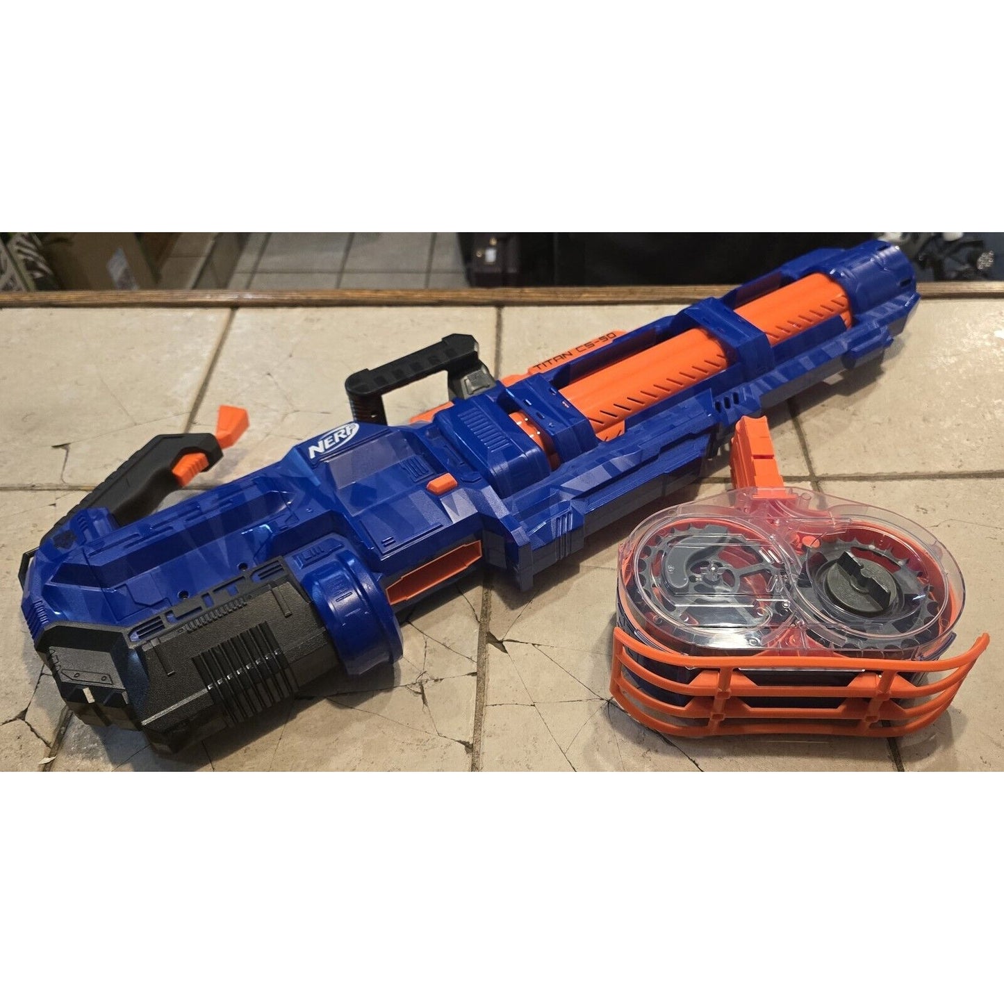 Nerf E2865 Elite Titan CS-50 50-Dart Toy Blaster