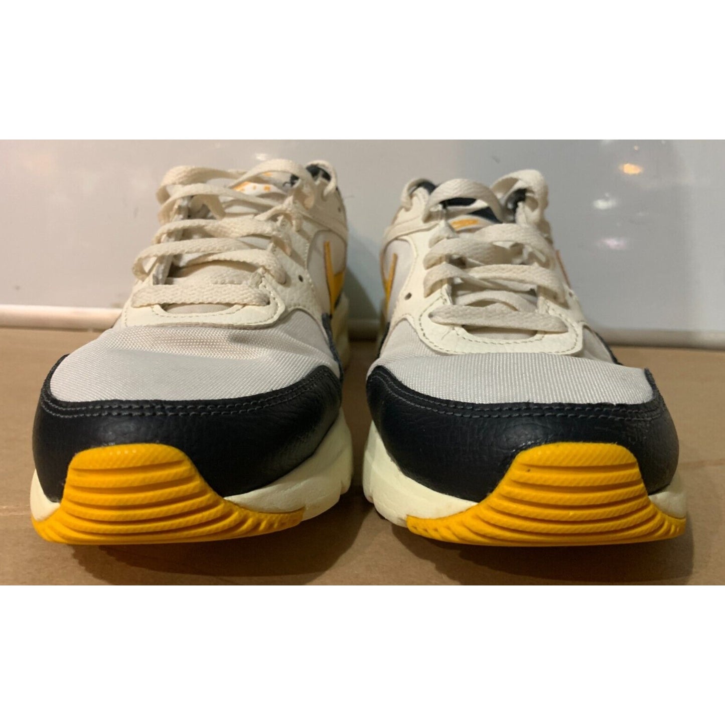 Nike Air Max SC Sail University Gold Sail Shoes Dark Blue Mens Sz 8.5