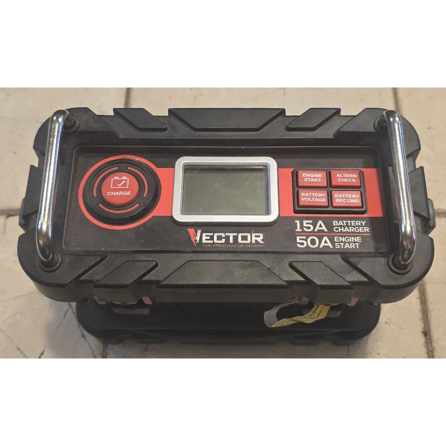 Vector BC15BV Bench Battery Charger & Maintainer 15 Amp 12V w/ 50A Engine Start