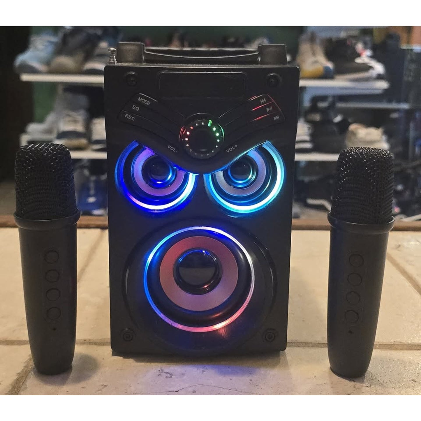 2-Mic Bluetooth Mini Karaoke System
