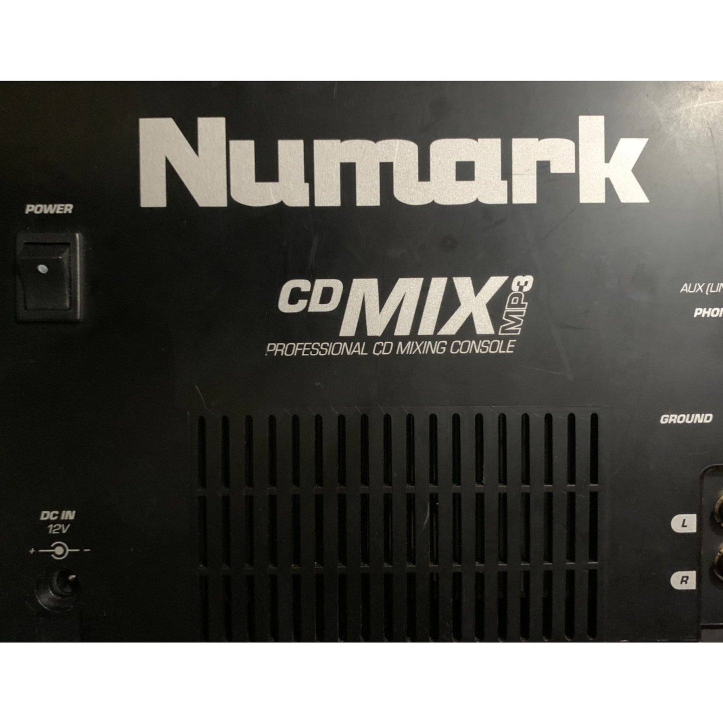 Numark CD Mix 3 Twin Front Loading Mixer Silver
