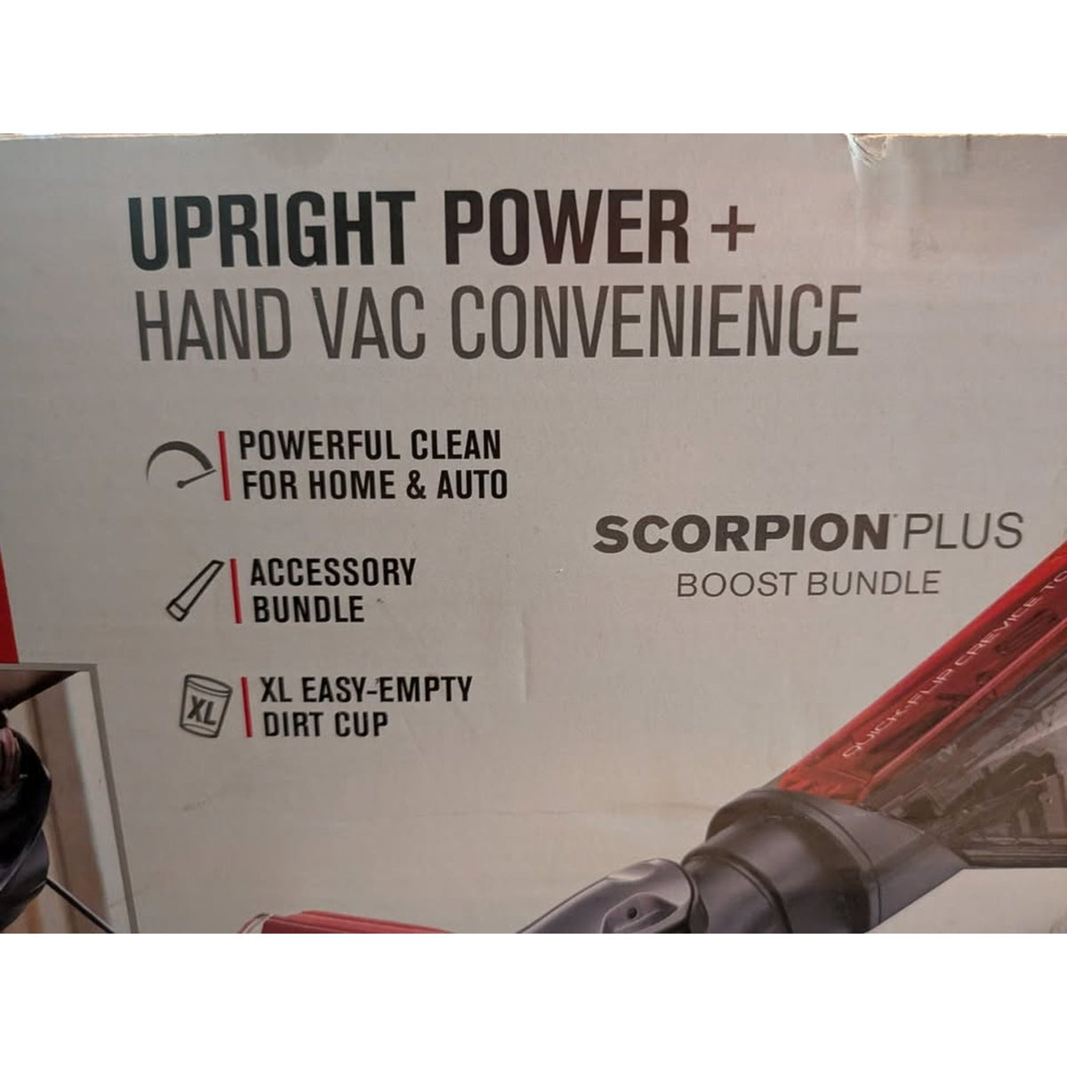 Dirt Devil Upright Power + Hand Vacuum