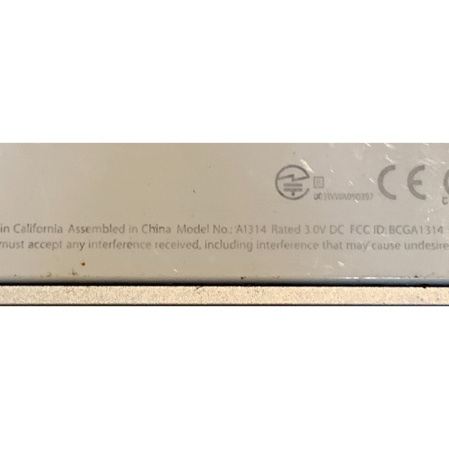 GENUINE Apple Wireless Bluetooth Keyboard A1314 Mac Aluminium