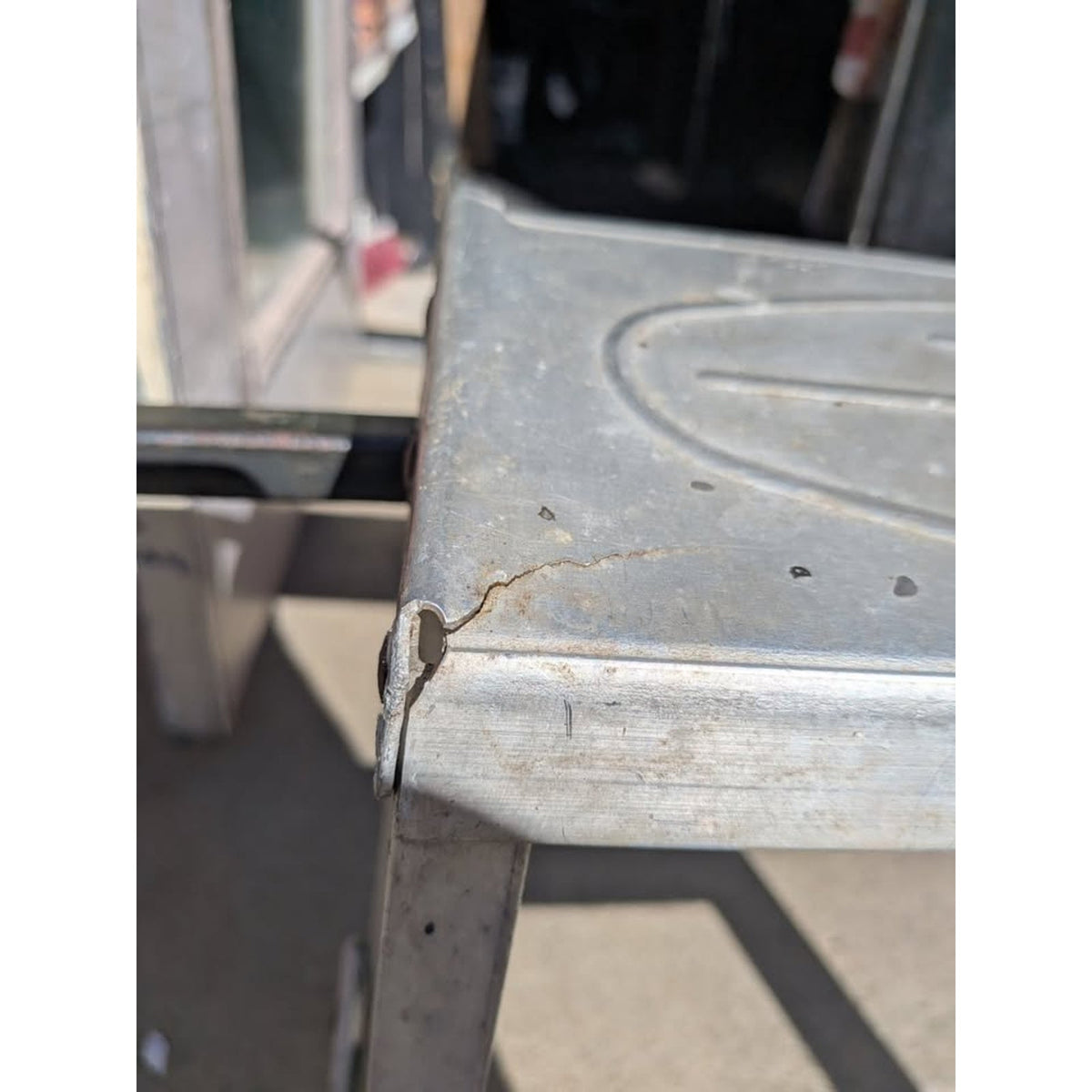 3 Step Ladder / Silver
