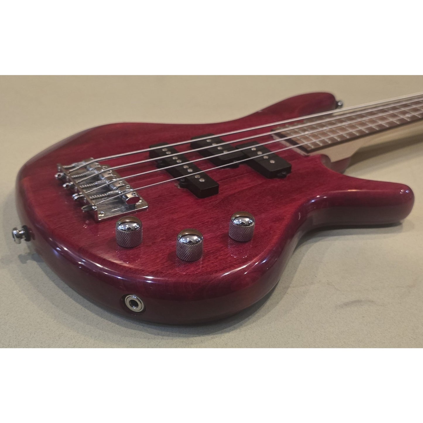 Ibanez GSRM20 Mikro Short-Scale Bass Guitar Transparent Red Rosewood