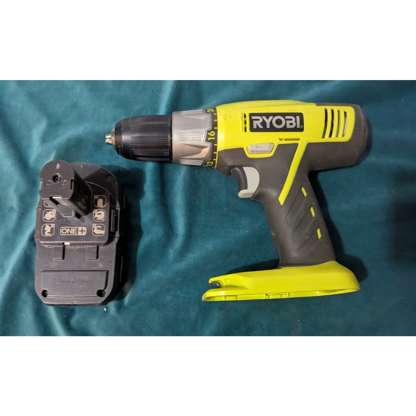 Ryobi P271 ONE+ 18V Lithium Ion 1/2"- Inch Speed Drill/Driver