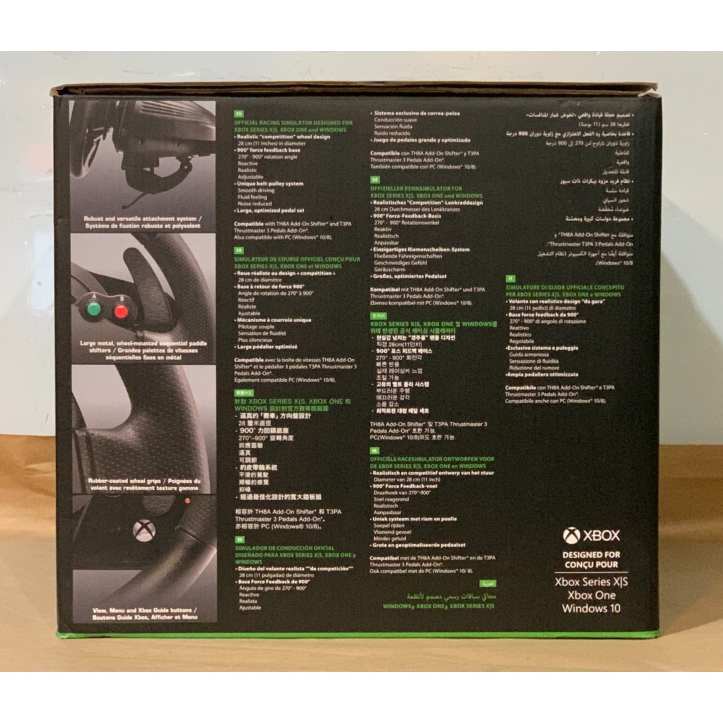 Thrustmaster TMX Force 4469022 Racing Wheel for Xbox One - Black