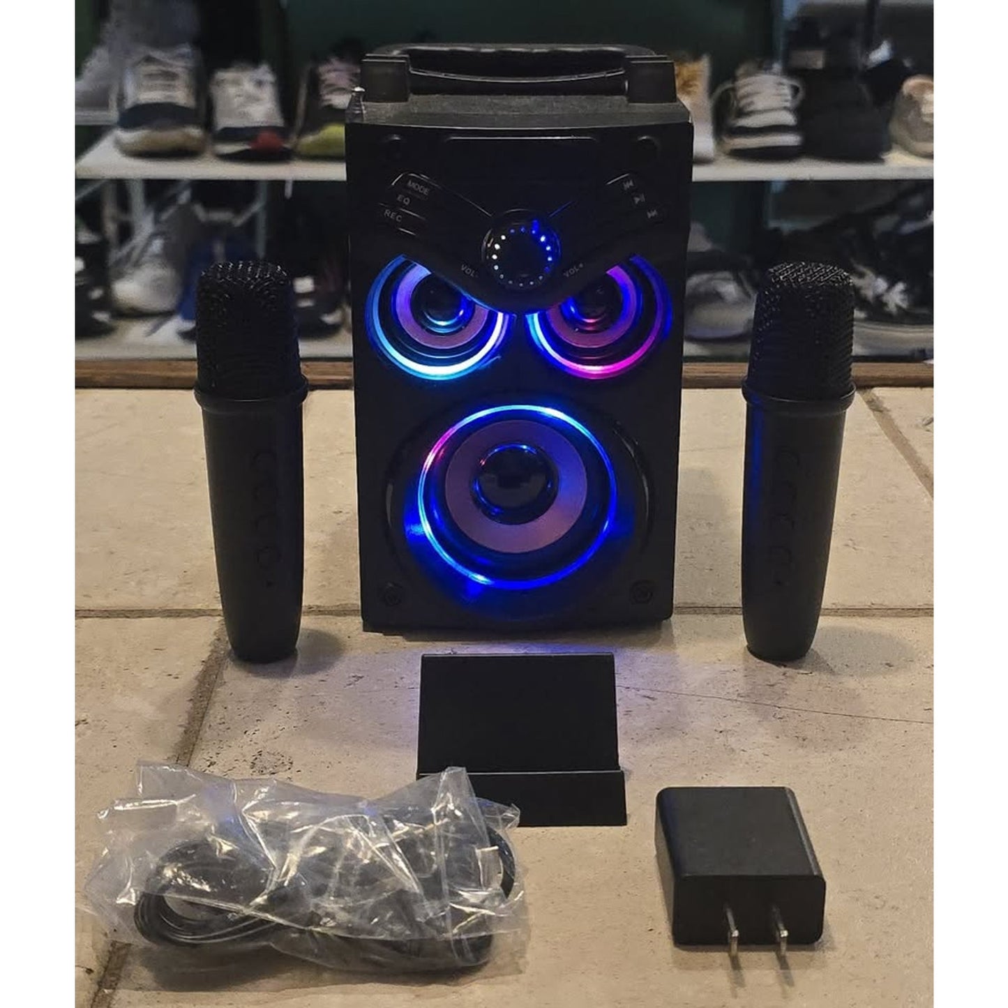 2-Mic Bluetooth Mini Karaoke System