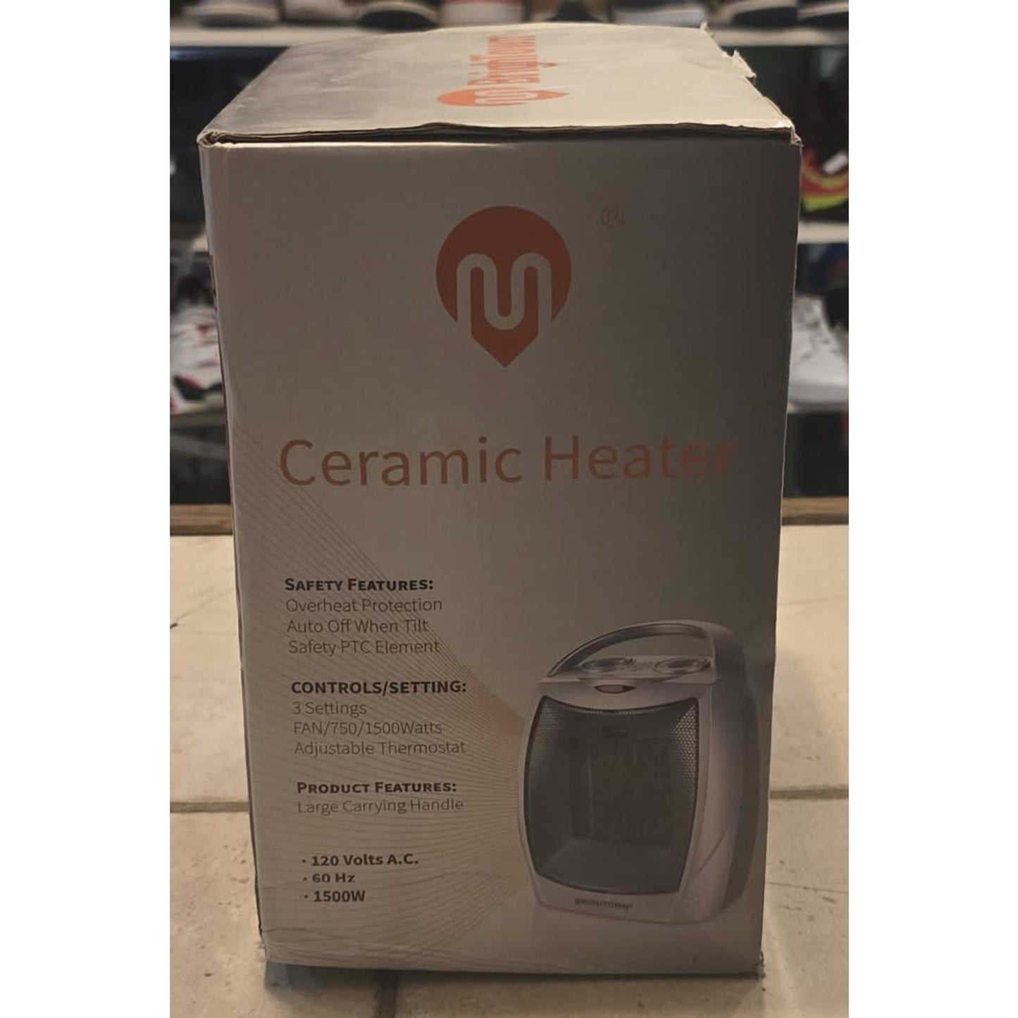 Brightown 1500W Ceramic Heater