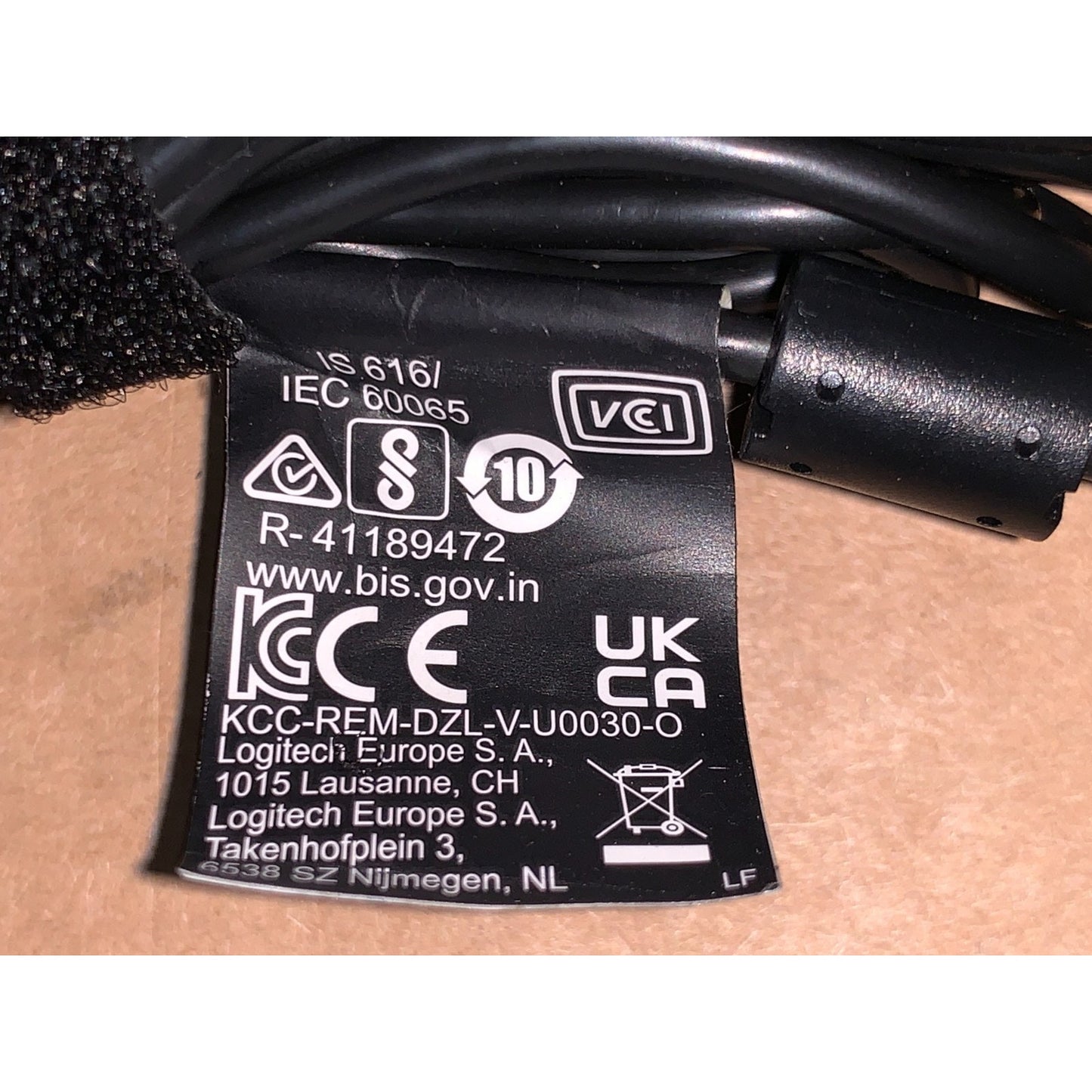 Logitech C925e Web Cam Full HD 1080p Web Camera V-U0030 (960-001075) Black