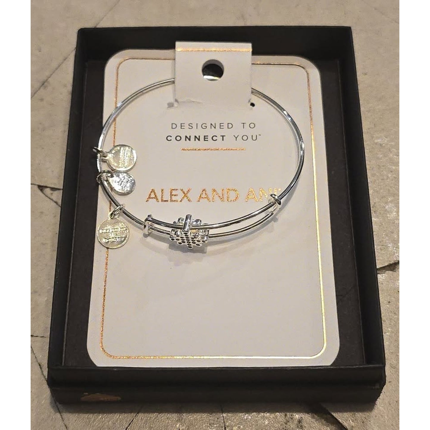 Alex & Ani Pave Star Bracelet