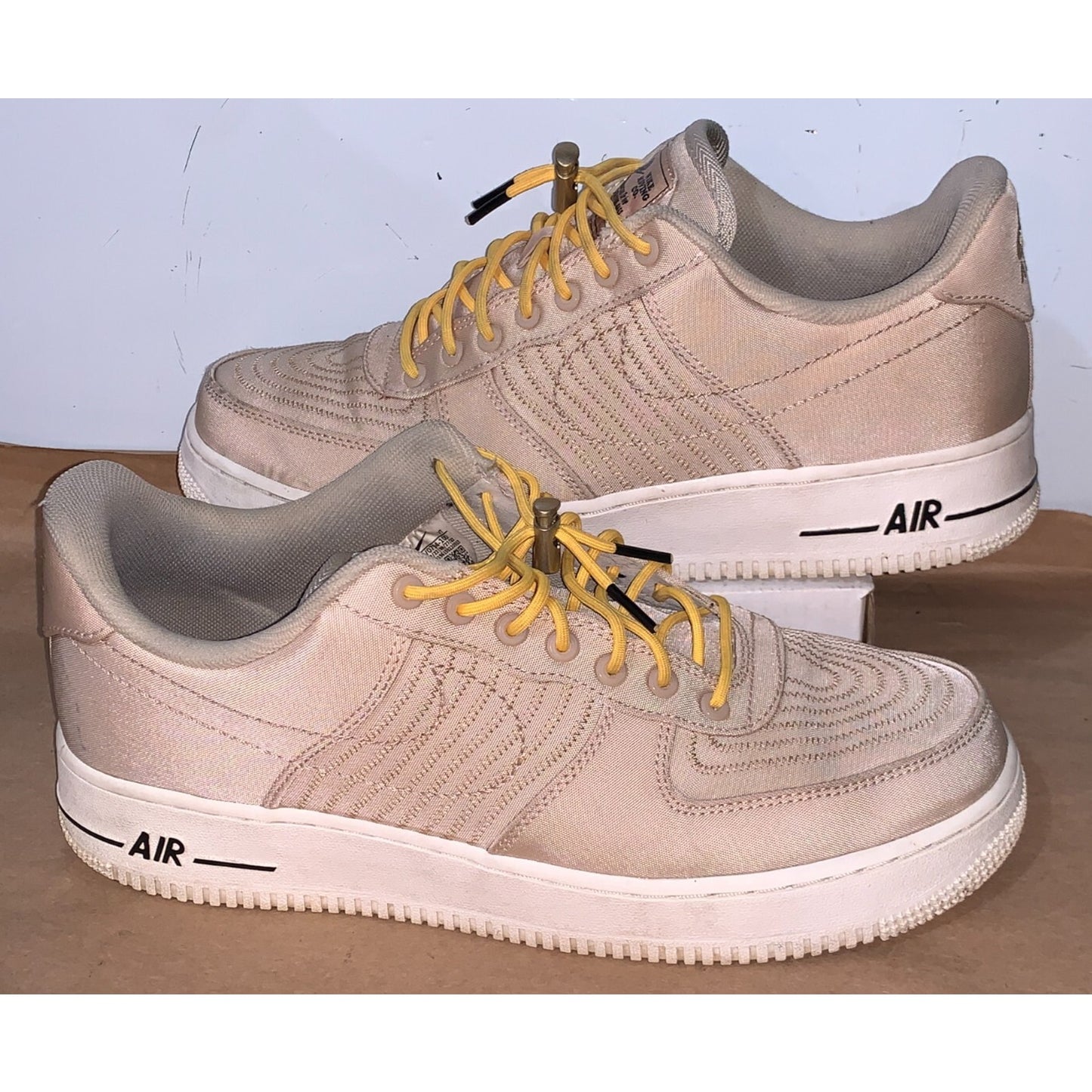 Nike Air Force 1 '07 LV8 Men's Size 10 Moving Company Beige Shoes DV0794-100