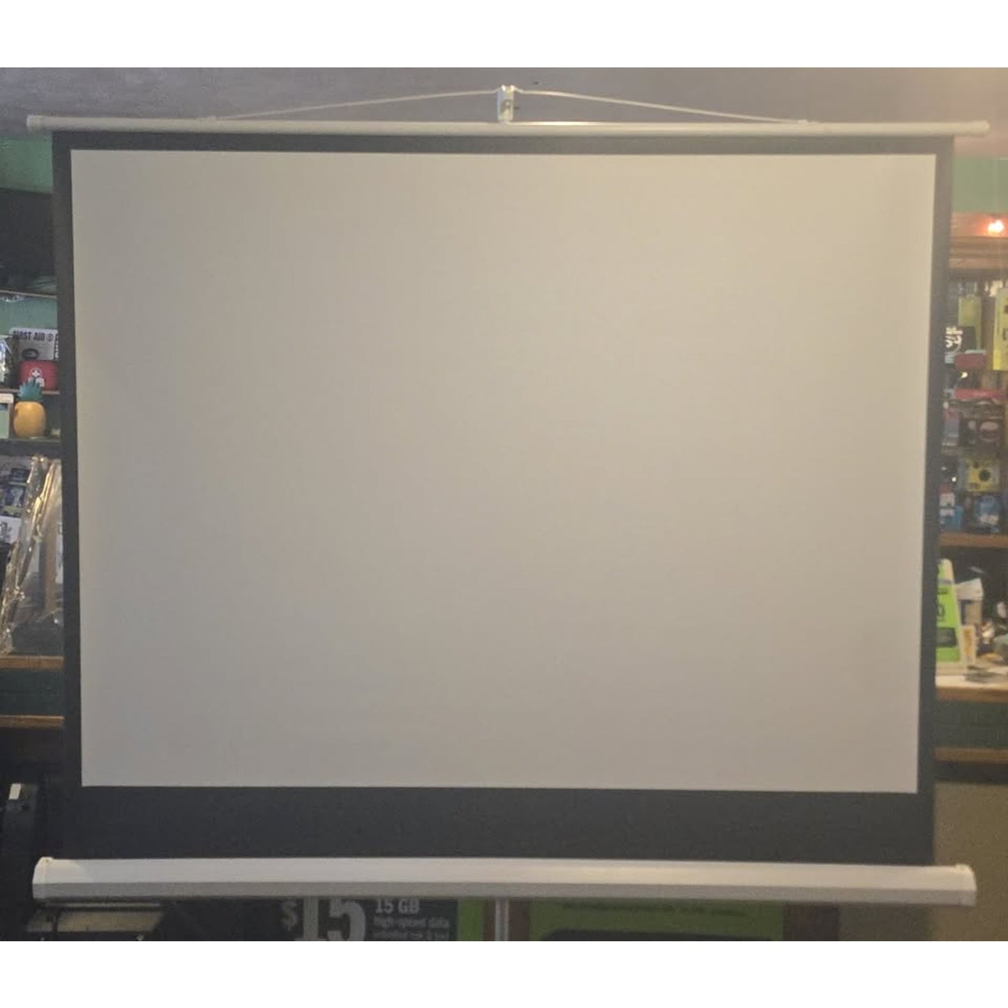 72" Standing Projector Screen