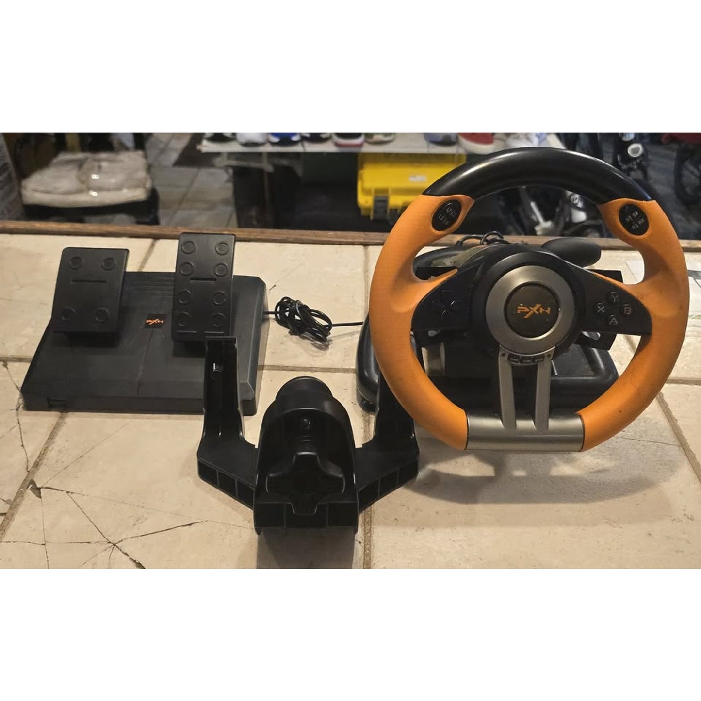 PXN Pro Racing Steering Wheel w/ Pedal / V3PRO /