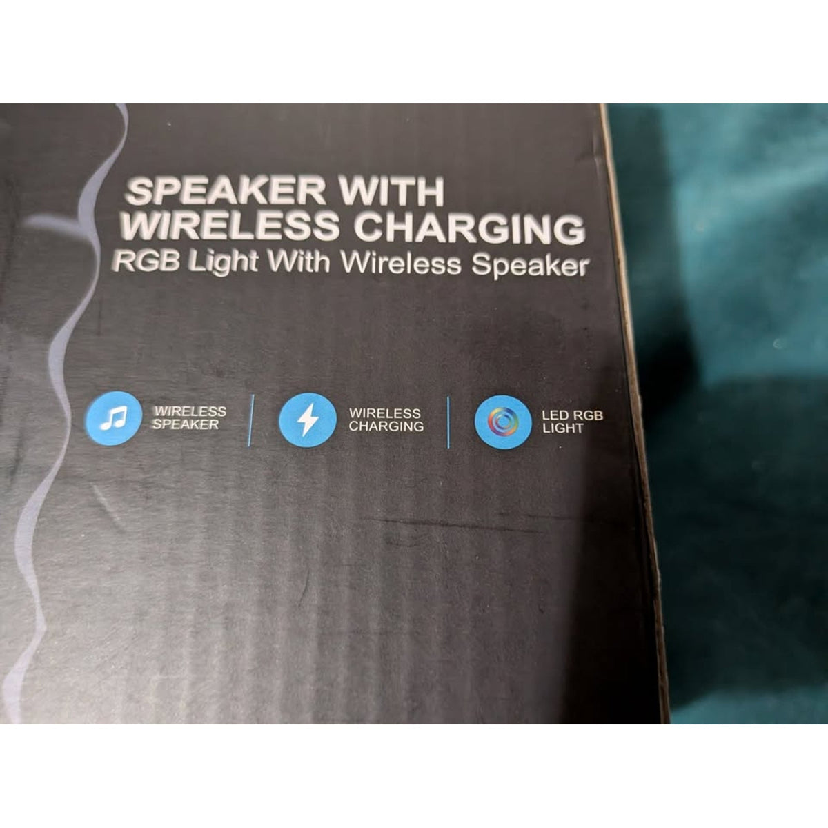 BT Speaker w/ Wireless Charging