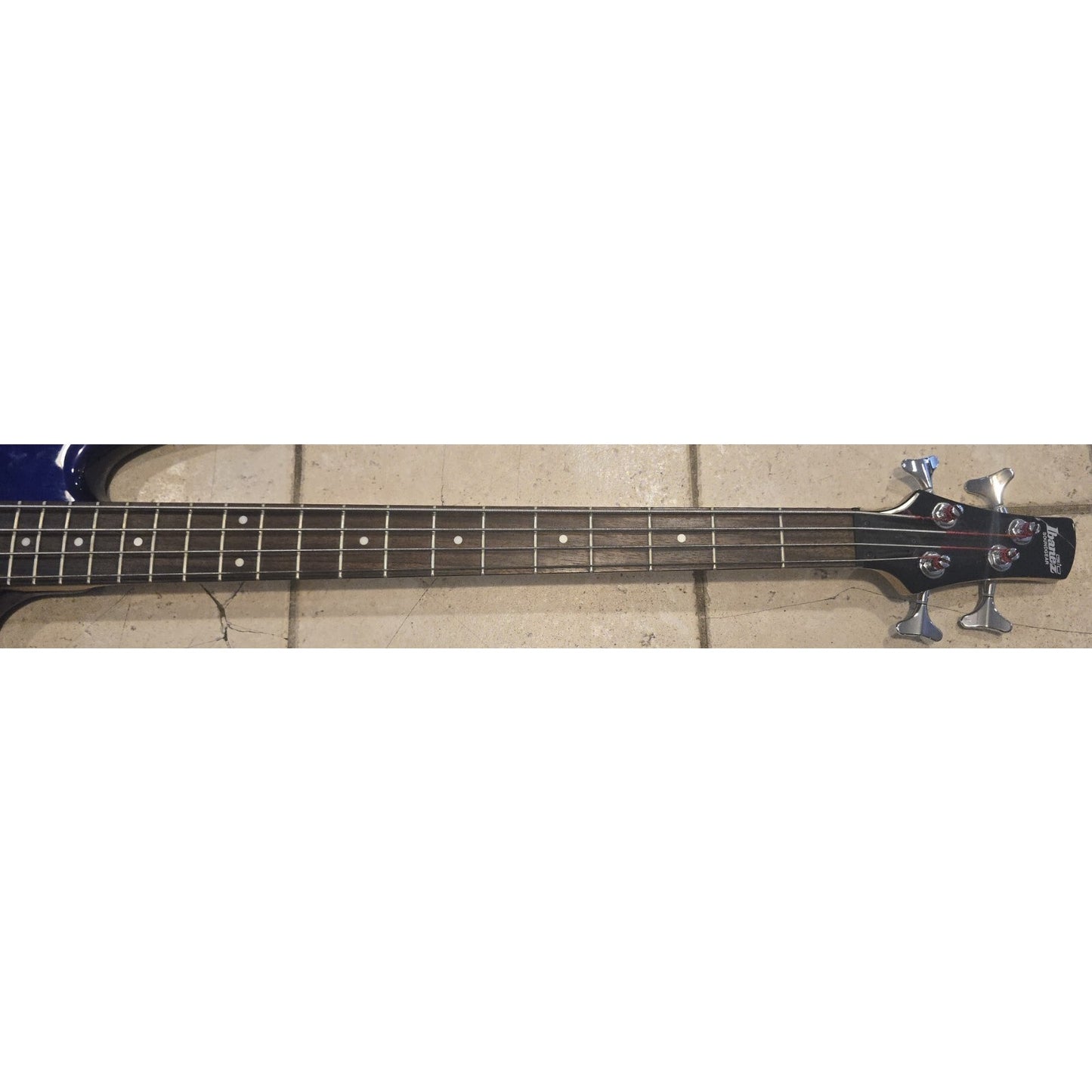 Ibanez 4 String Bass Guitar, Right Handed, Jewel Blue (GSR200JB)
