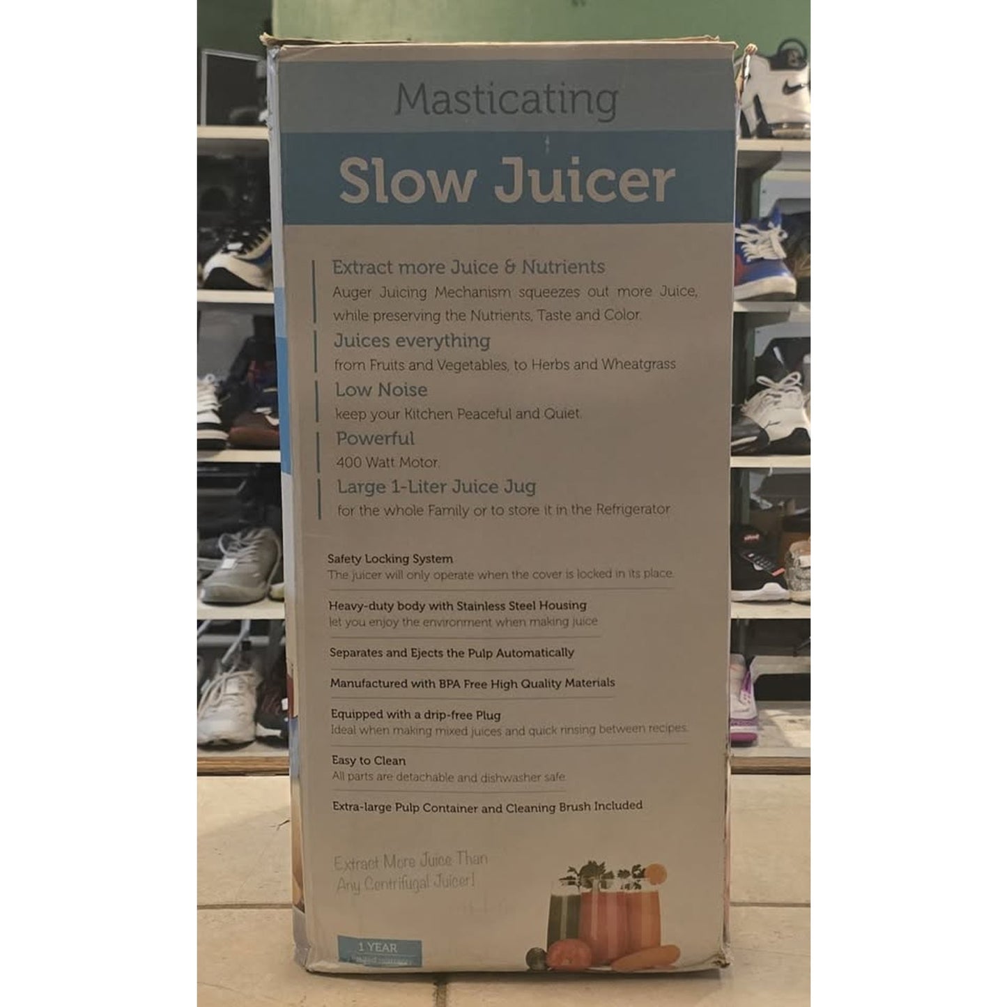 Impecca Courant Masticating Slow Juicer