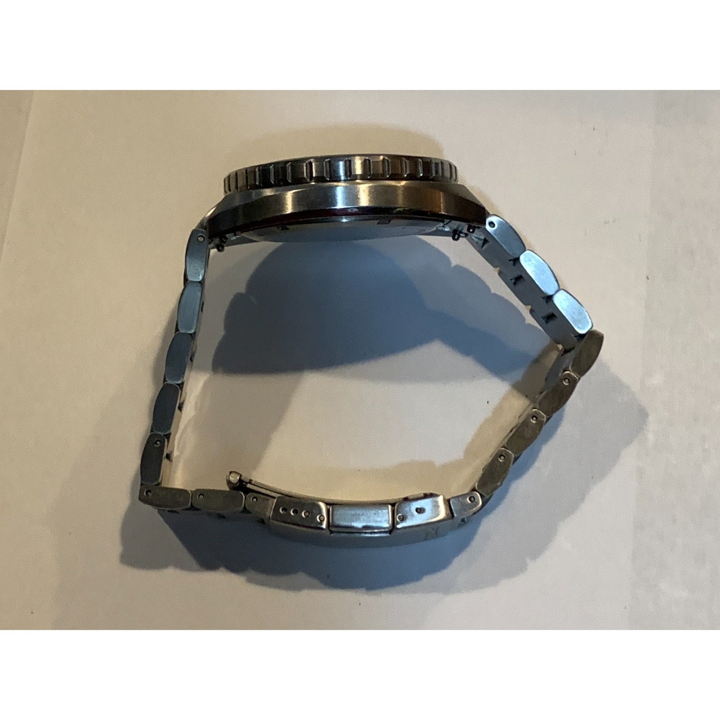 Fossil Men's FS6063 Breaker Three-Hand Date Silver Stainless Steel Watch