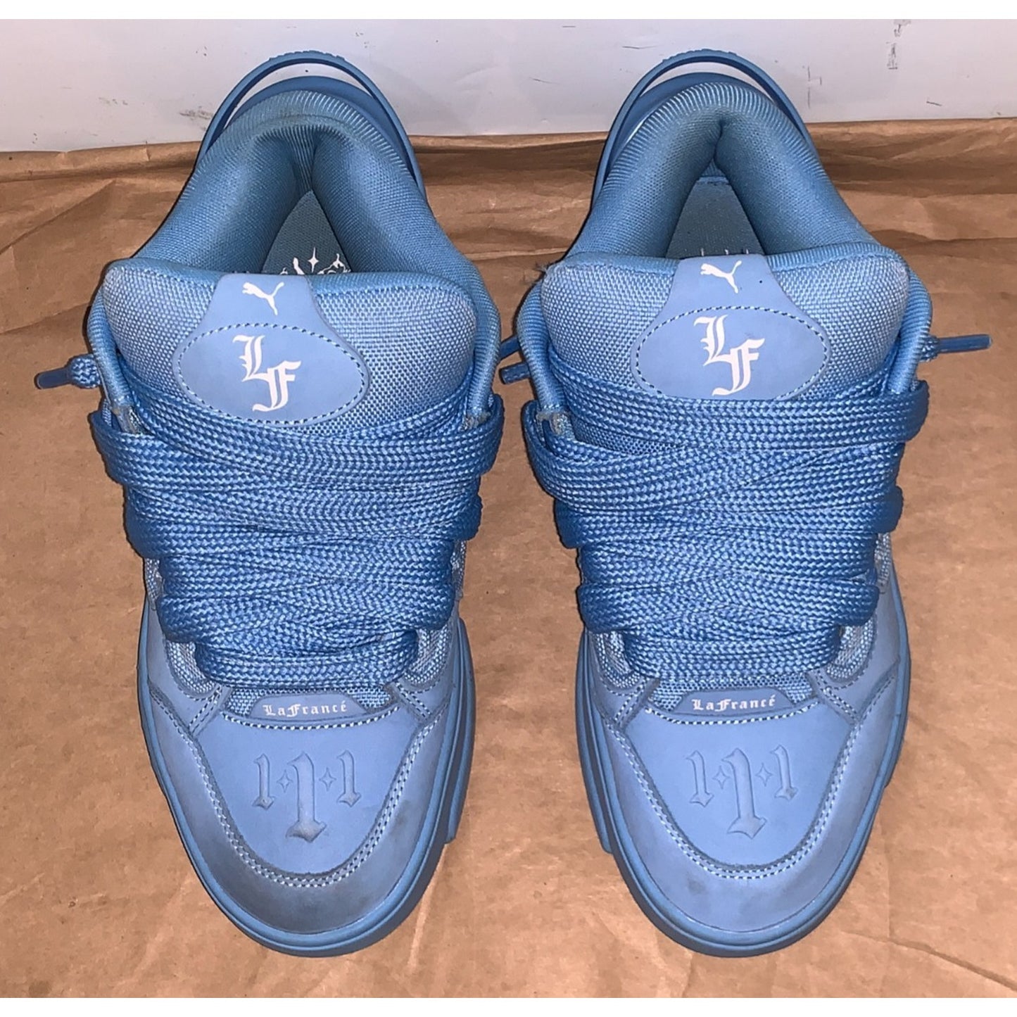 Puma LaMelo Ball LaFrance 1 of 1 Sz 8.5 Blue 310866-01 Athletic Chunky Sneakers