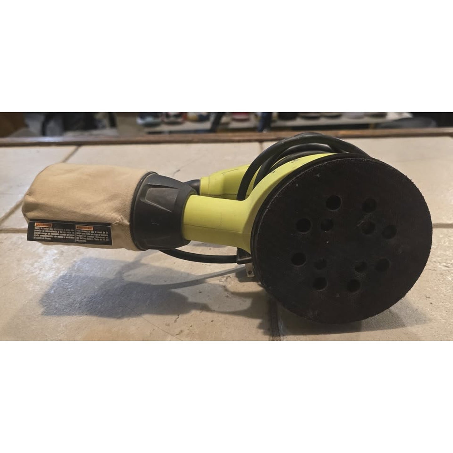Ryobi 2.6A 5" Corded Random Orbital Sander / RS290G /