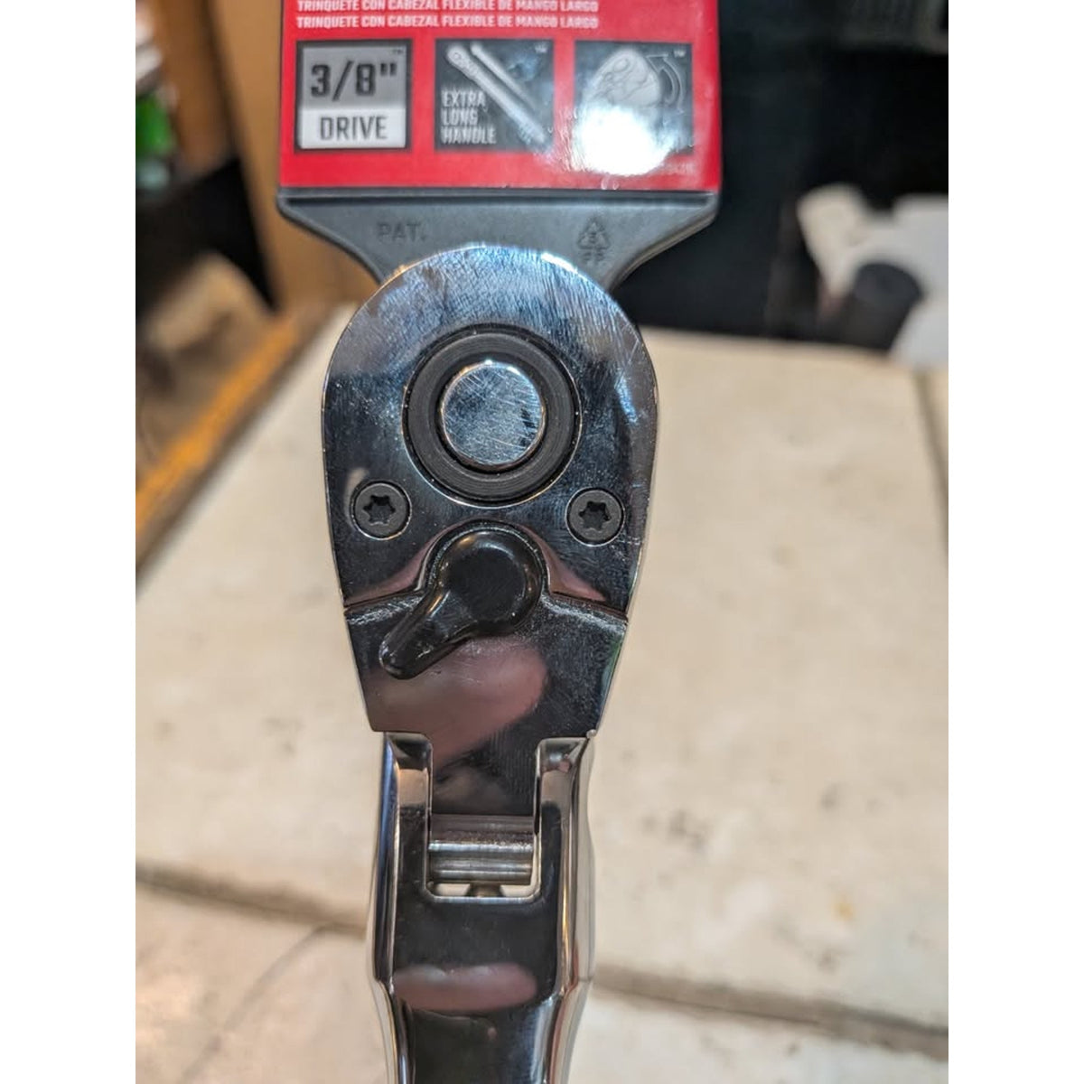 CRAFTSMAN Long Handle Flex Head Ratchet / 3/8" Drive /CMMT99426