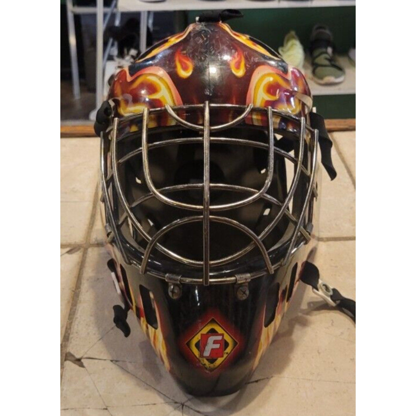 football helmet cage full cheap Assorted Hockey Helmets w/ Cages (Local Pickup) – Wolfpack Trading