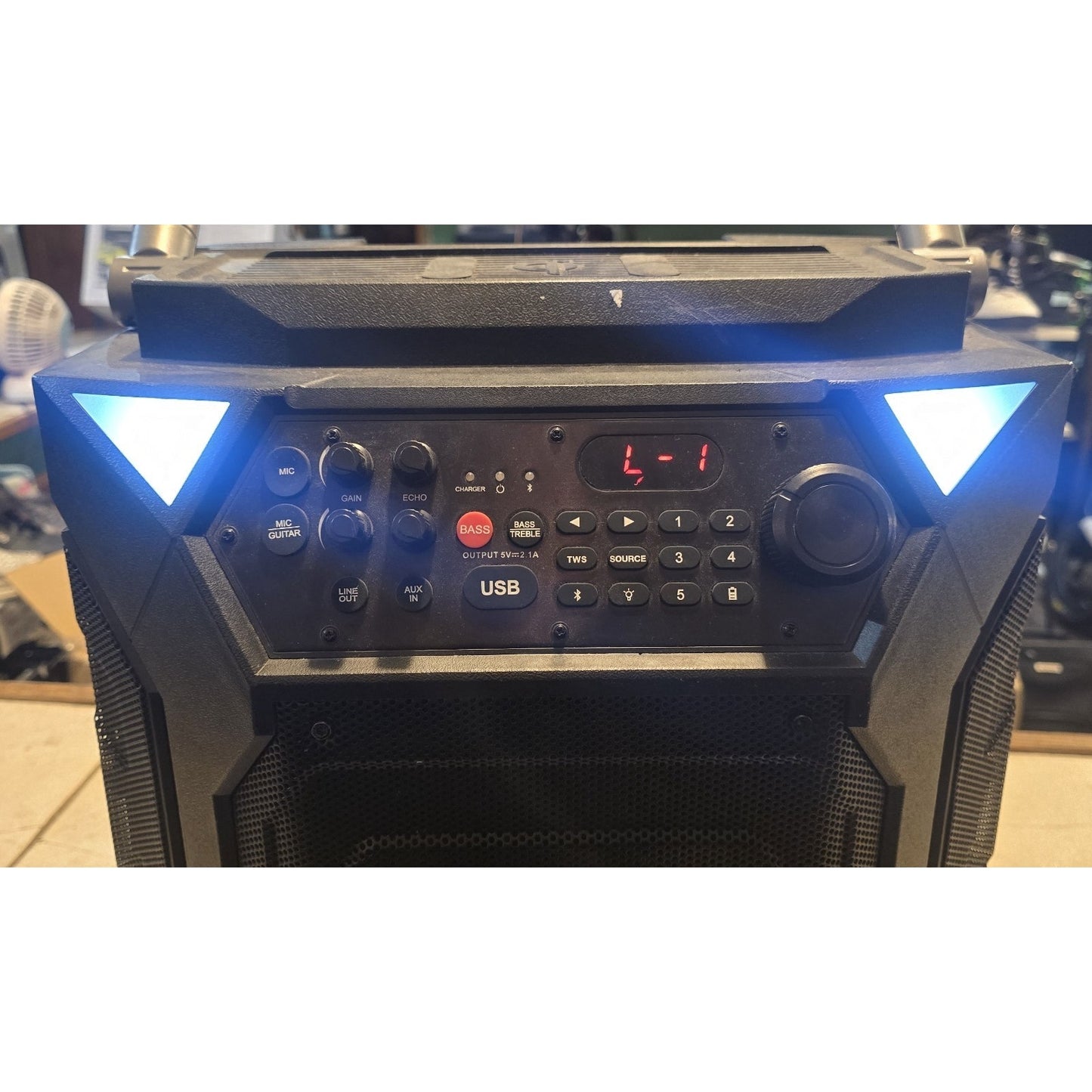 Monster MNRR360 Rockin' Roller 360 Portable Indoor/Outdoor Wireless Speaker